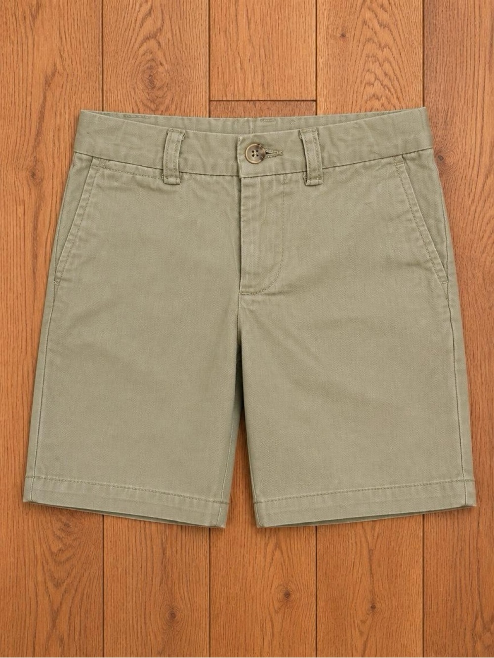 Polo Ralph Lauren Boys 4T Classic Chino Shorts Khaki Flat Front Preppy